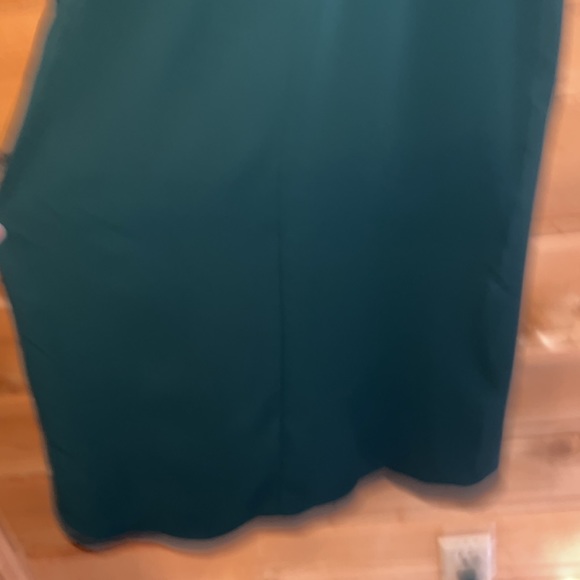 Lulu’s Dark Green Dress - Picture 9 of 10